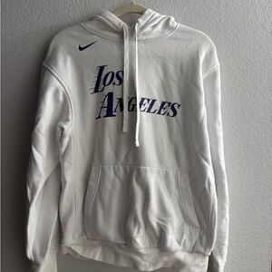 Nike NBA White Hoodie